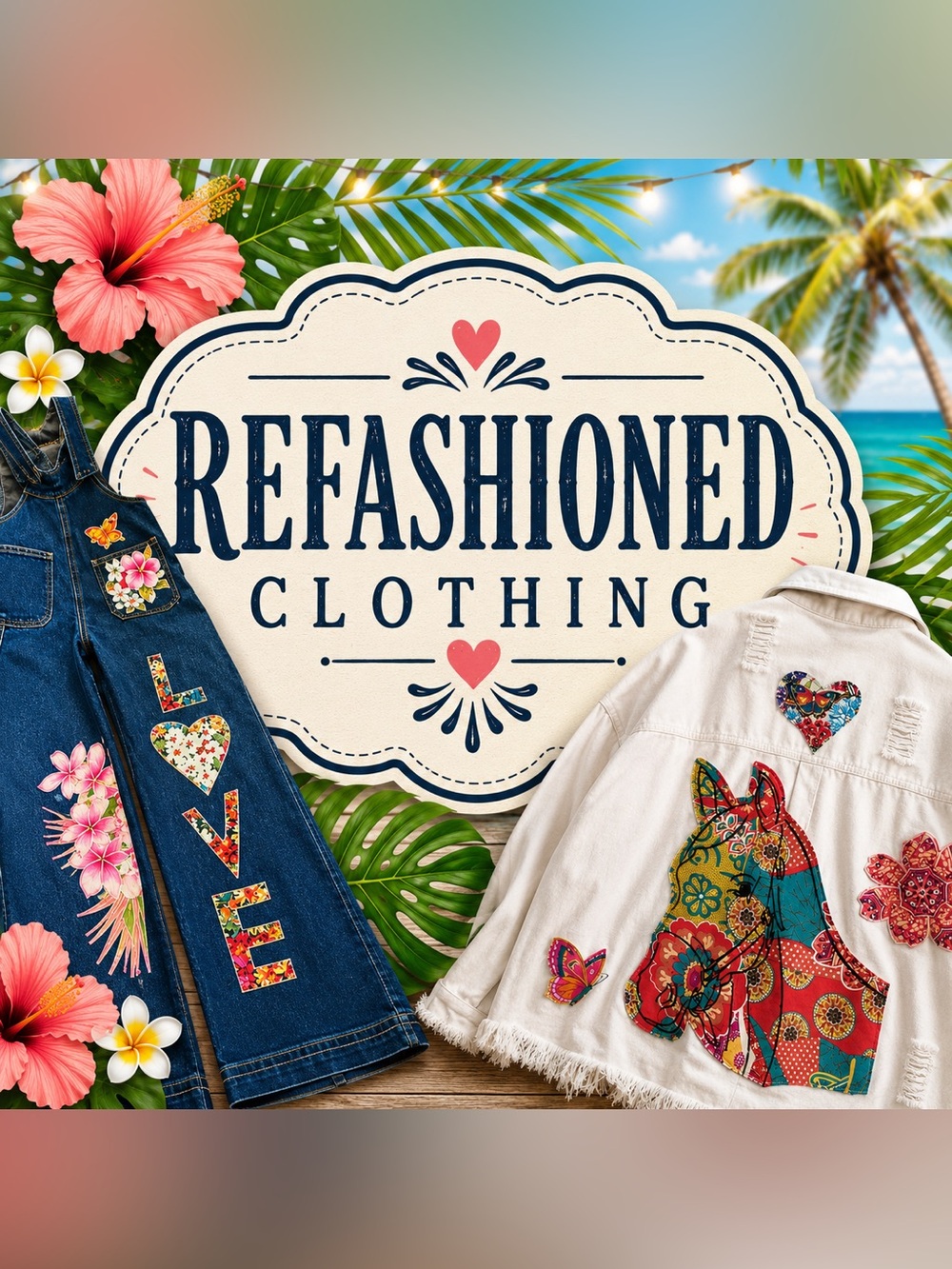 Refashioned Clothing Made by Aloha with Love ❤️